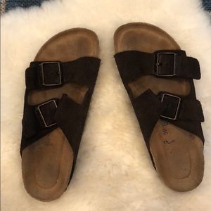Original Birkenstock Suede Leather Sandals